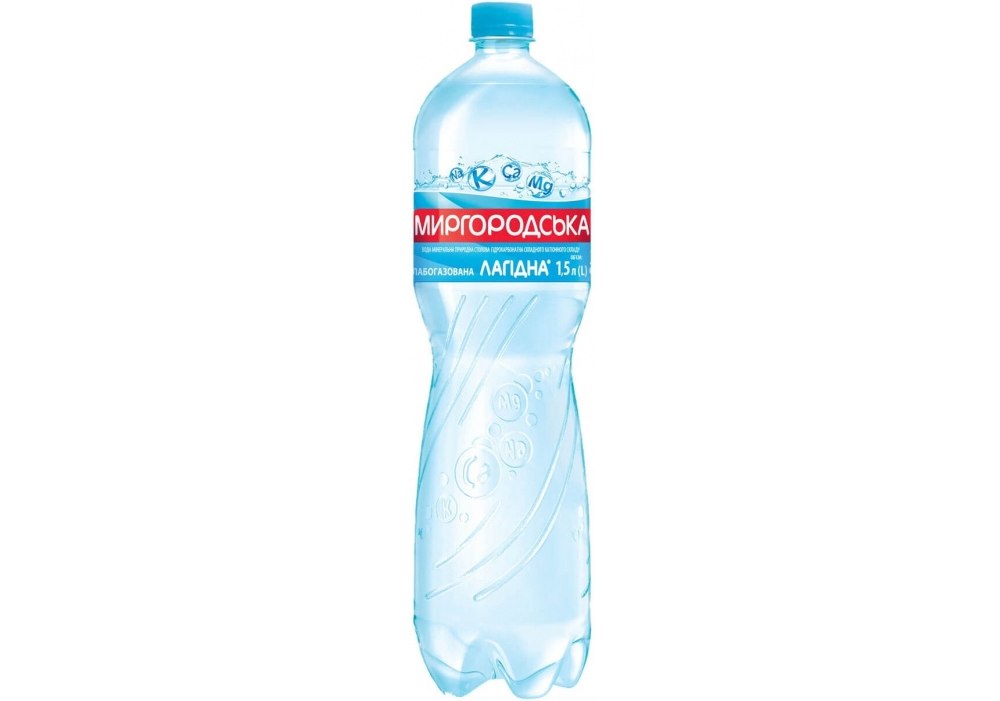 Купить Вода минеральная Миргородська Мягкая сл/газ, 1,5л - ПАПИРУС