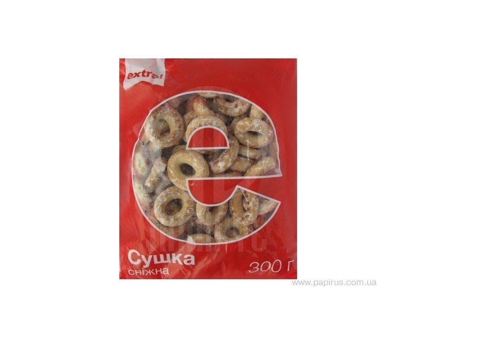 Купить Сушки Extra! Снежные сладкие с ароматом ванили - ПАПИРУС