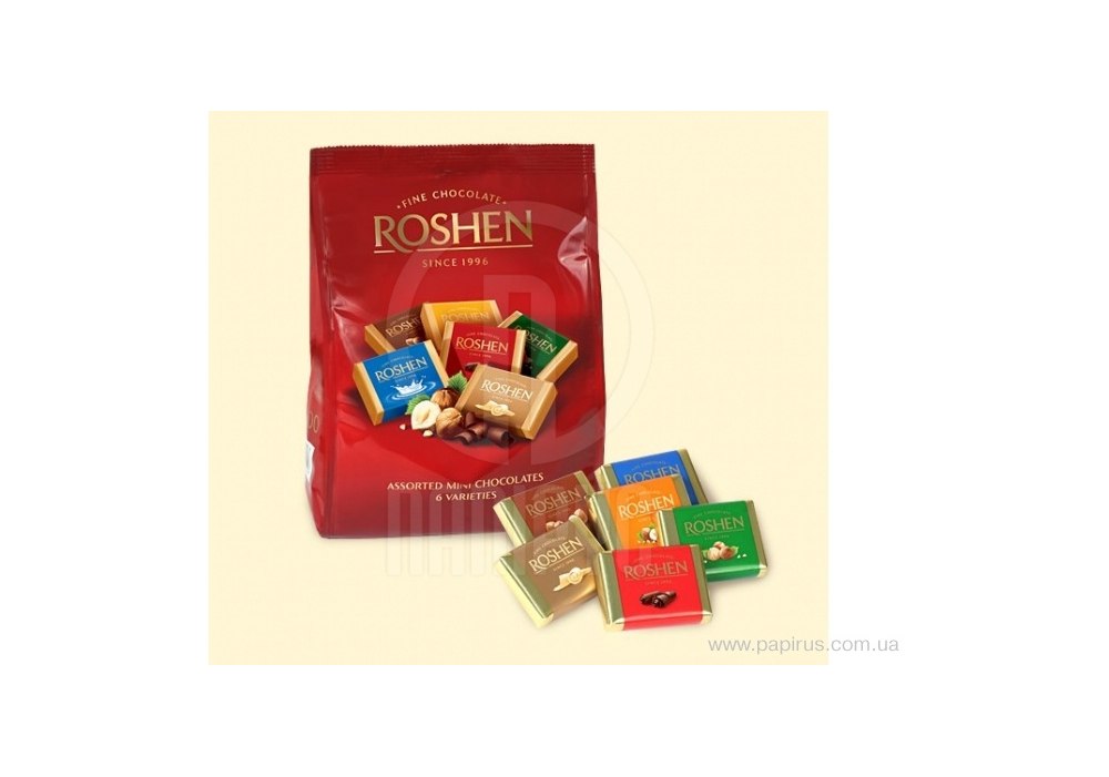 Купить Набор шоколада Roshen Mini chocolates 500г - ПАПИРУС