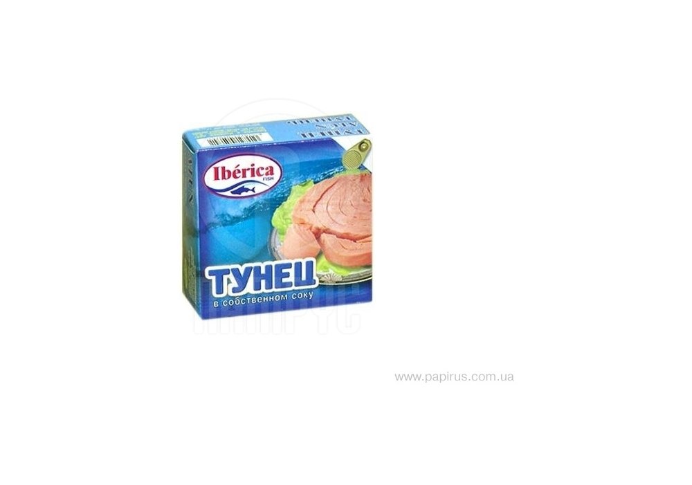 Купить Тунец Iberica в собственном соку - ПАПИРУС