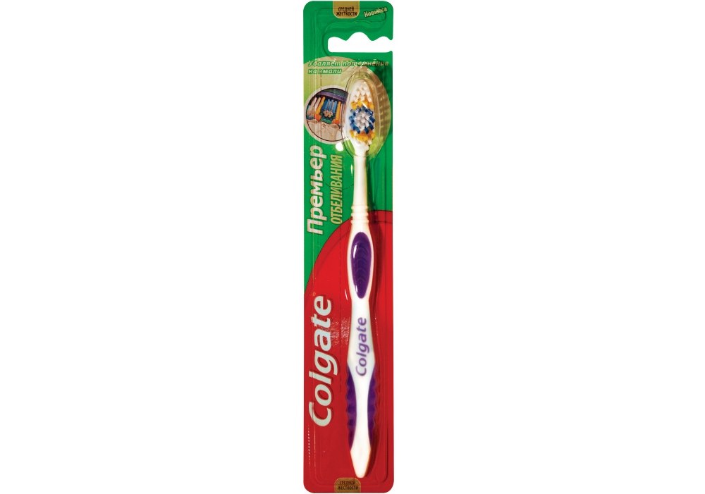Купить Зубная щетка Colgate Премьер (средняя) - ПАПИРУС