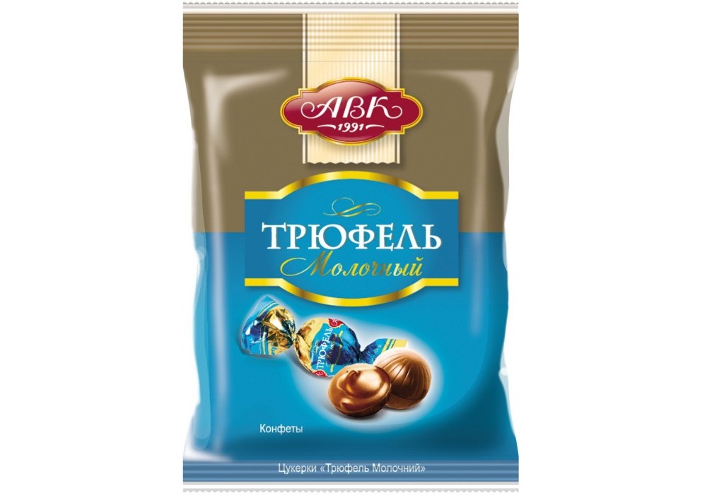 Купить Конфеты Трюфель Молочный, 200 гр - ПАПИРУС