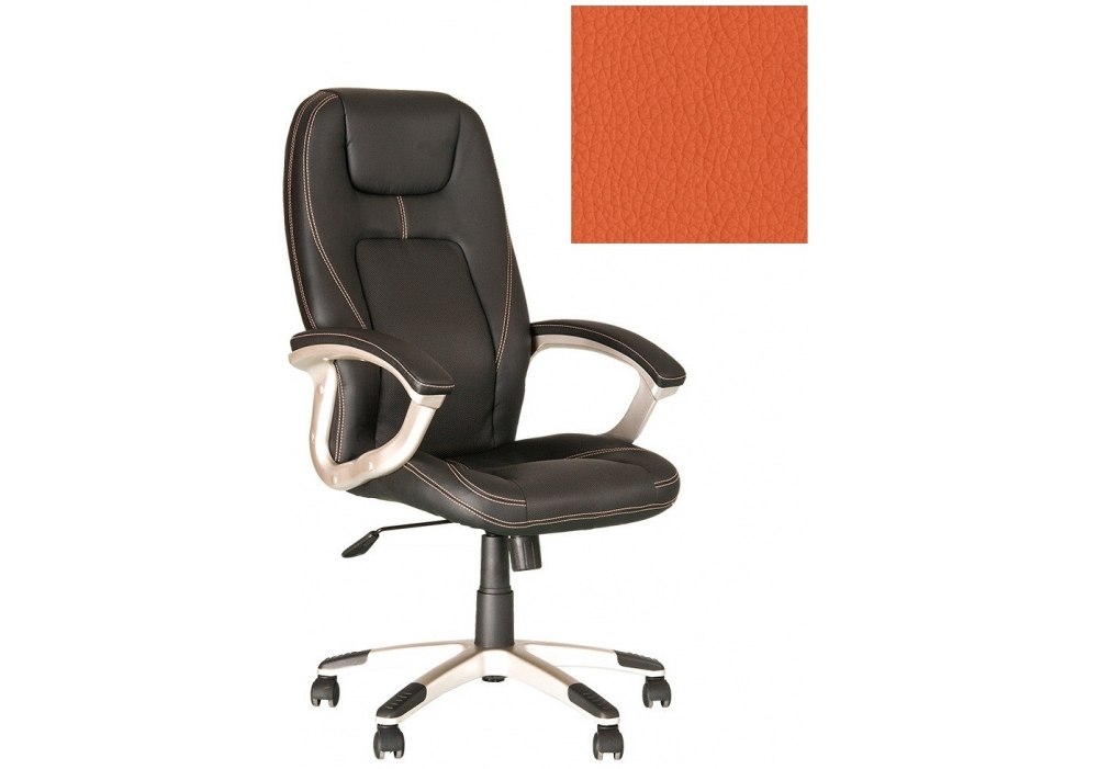 Крісло FORSAGE Tilt PL35, екошкіра, помаранчевий