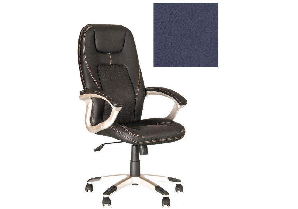 Крісло FORSAGE Tilt PL35, екошкіра, синій