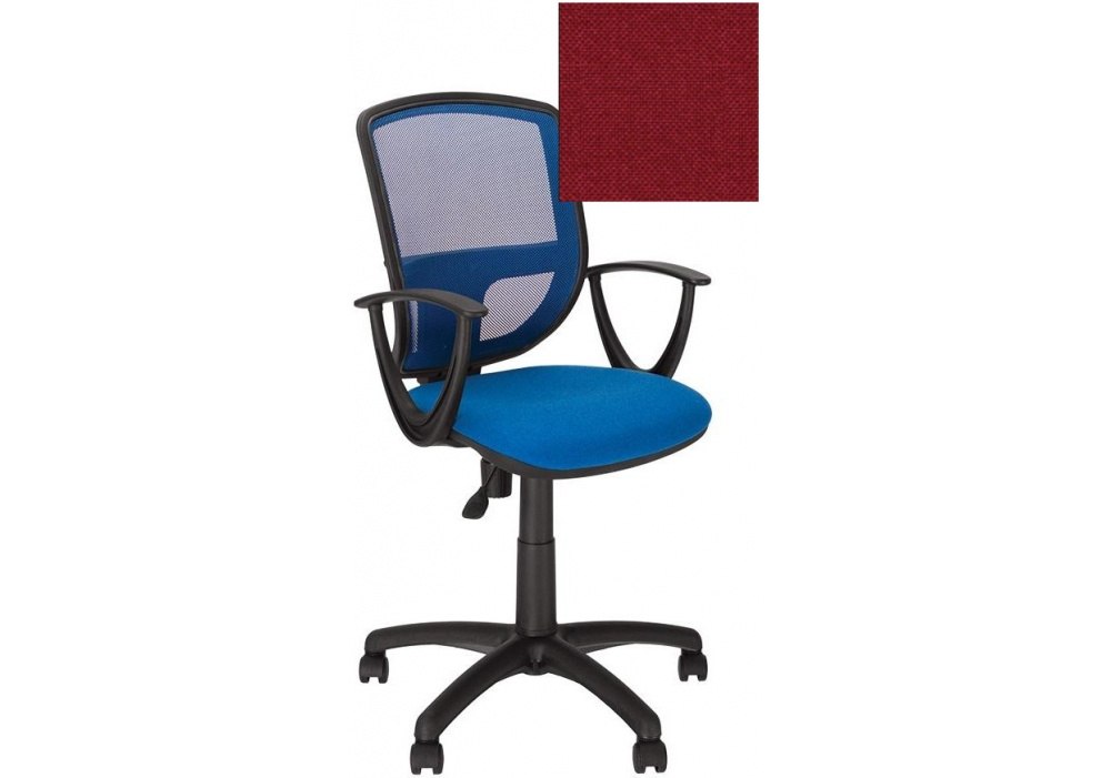 Крісло BETTA GTP P OH / 5 C-2, Тканина CAGLIARI, червоний, Пласт База