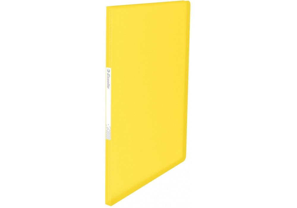 Папка с файлами Esselte Vivida, 20 файлов, желтая