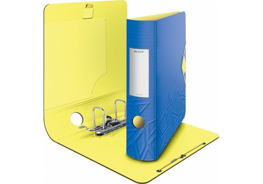 Папка-регистратор Leitz Active Urban Chic 180°, 82мм, синя