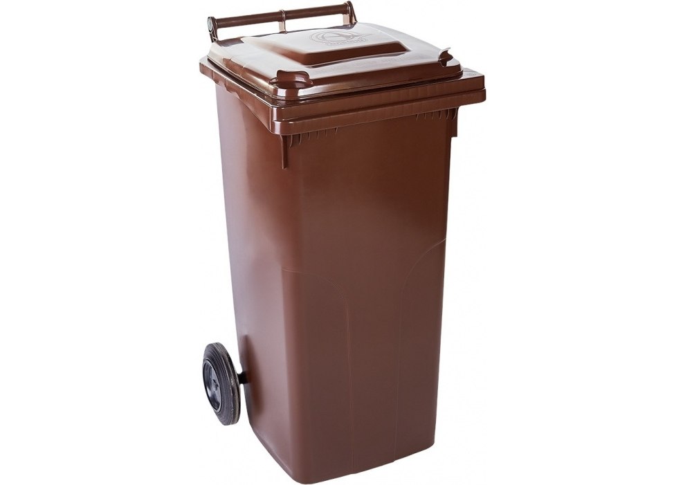 Контейнер для сміття Алеана 240л., т.корич.