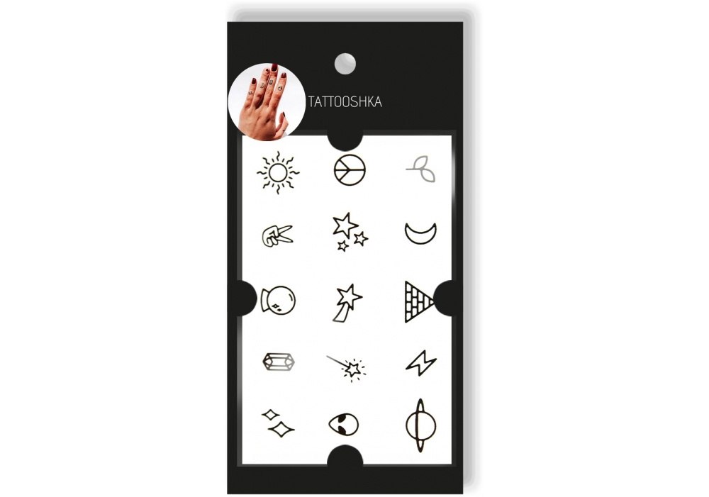 Набор временных тату "Магия"