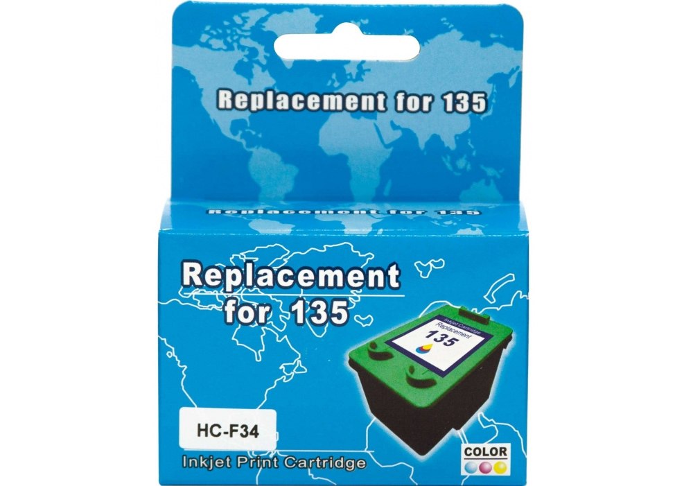 Картридж для HP Photosmart C4193 MicroJet  Color HC-F34