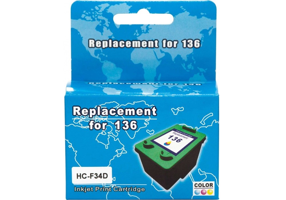 Картридж для HP DeskJet 5443 MicroJet  Color HC-F34D