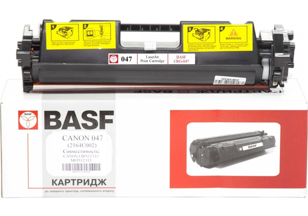 Картридж для Canon i-Sensys LBP-113W BASF 47  Black BASF-KT-CRG047
