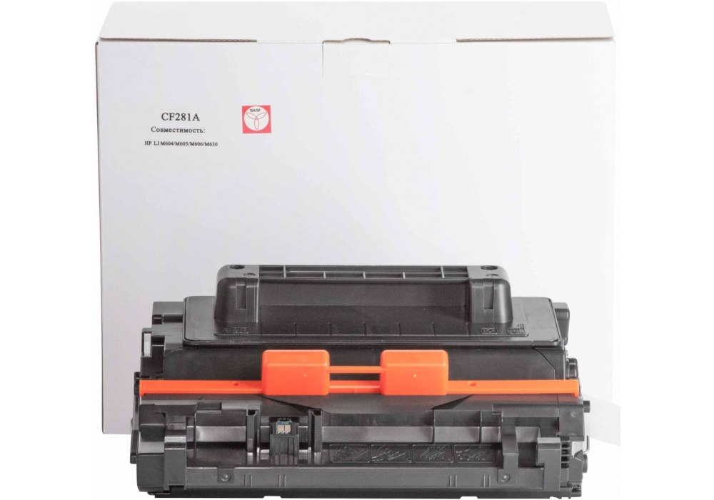 Картридж для HP LaserJet Enterprise M604, M604n, M604dn BASF 81A  Black BASF-KT-CF281A