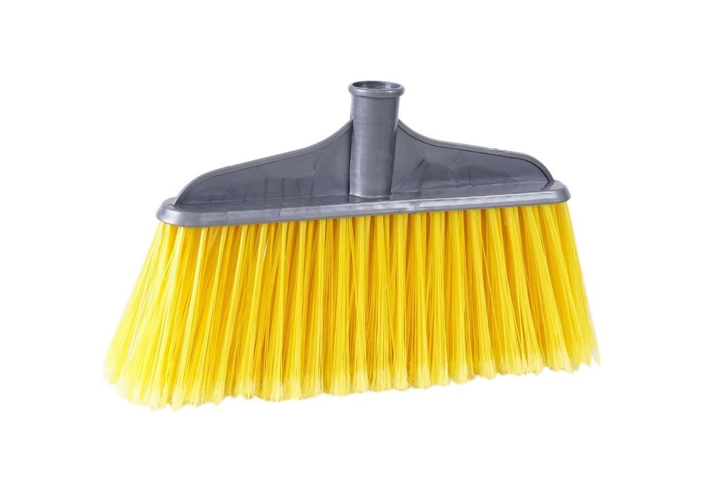 Метла безручки ТМ EcoFabric, 27см, пластиковая, серая