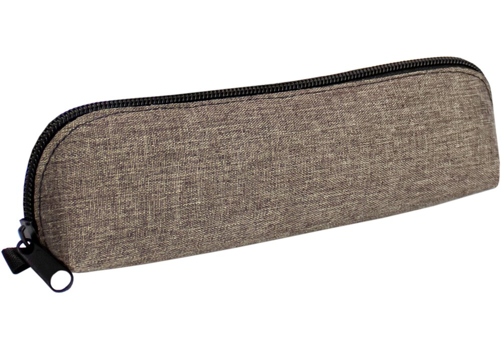 Пенал м'який трикутний, 20,5*5*4см, чорний