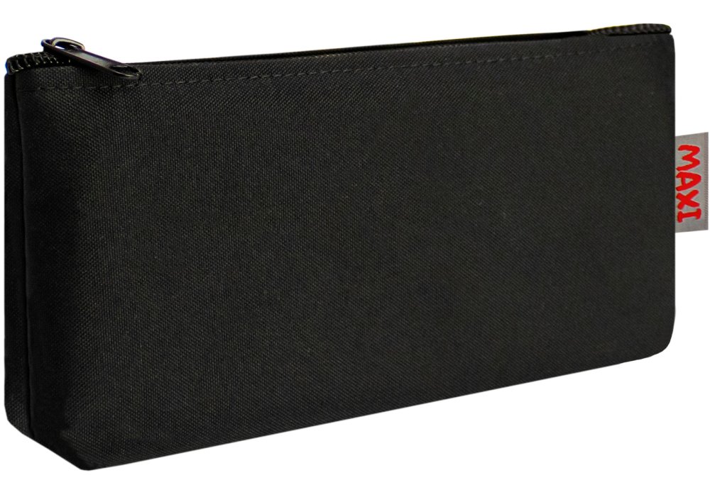 Пенал м'який, на 1 відділення, 20*9*4см, чорний