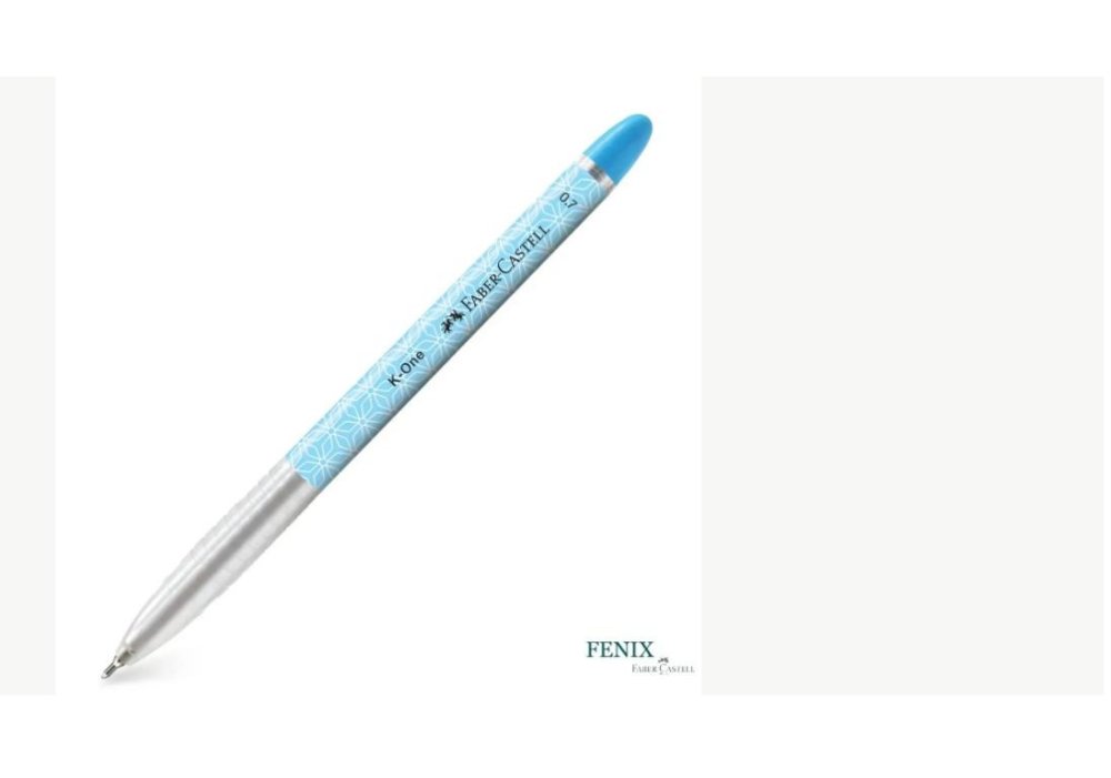 Ручка кулькова Faber-Castell K-ONE синя 0,7мм