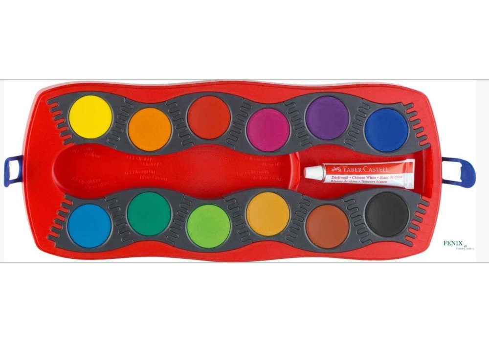 Ручка шариковая автоматическая Faber-Castell Grip 2010, корпус пудро-розовый