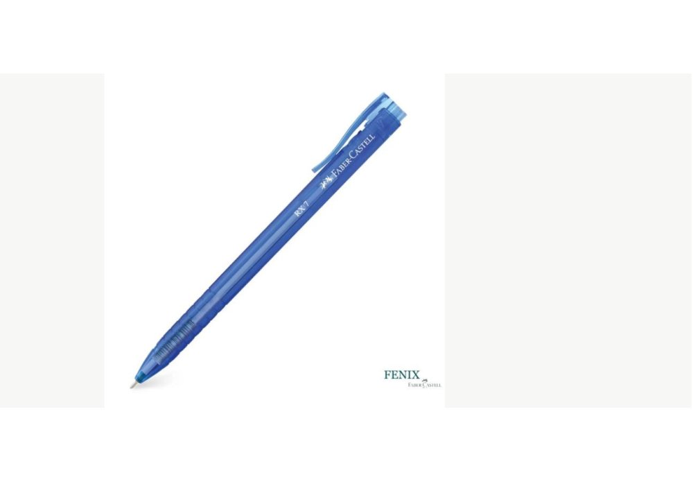 Ручка шариковая Faber-Castell RX синяя 0,7мм