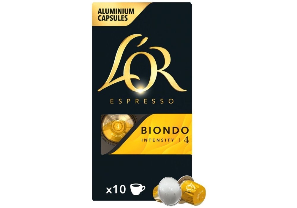 Кофе молотый в капсулах L’OR Espresso Biondo №4 10х52г