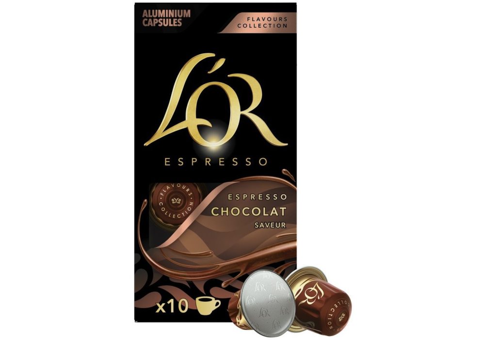 Кава мелена в капсулах L'OR Espresso Chocolat 10х52г