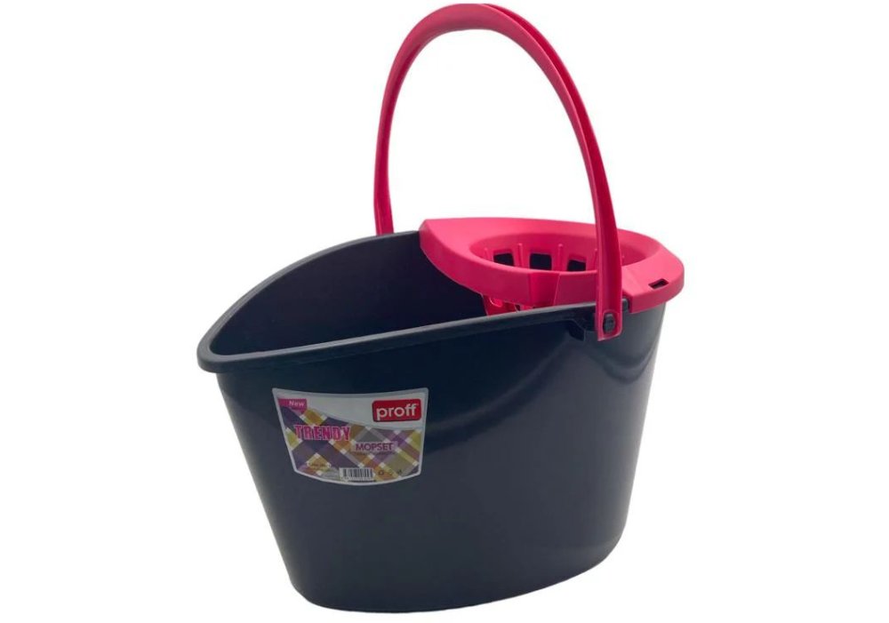 Ведро для уборки Trendy 10,5л. с отжимом, ТМ PROFF