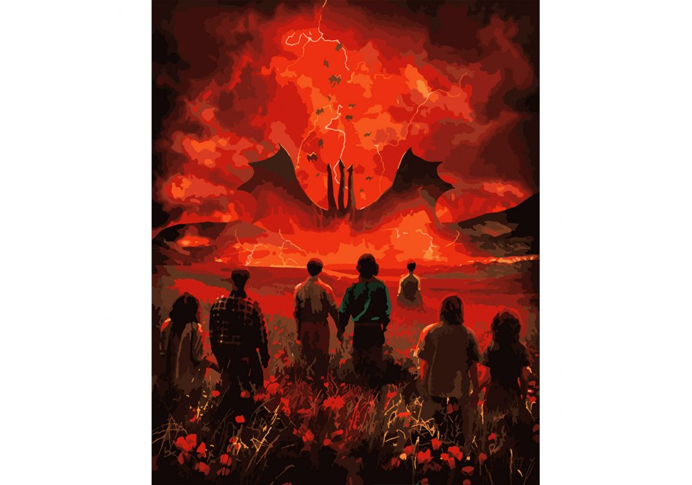 Картина за номерами SANTI "Дуже дивні дива. Портал", 40*50см