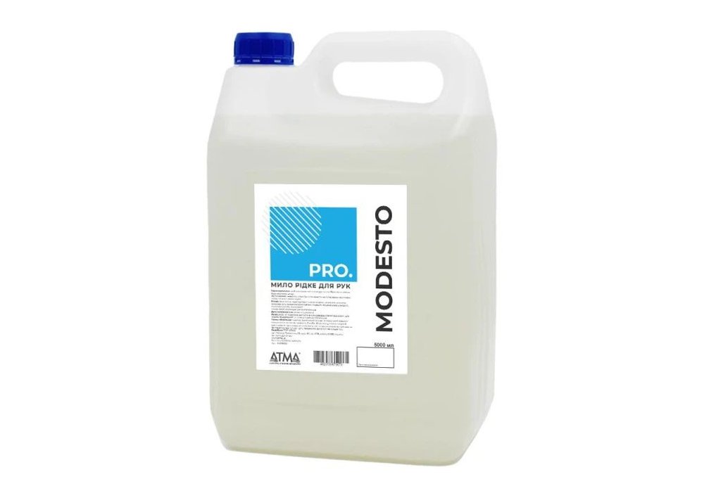Мило рідке"MODESTO-PRO" 5л