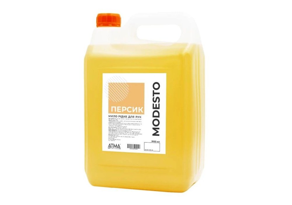 Мило рідке"MODESTO" (Персик) 5л