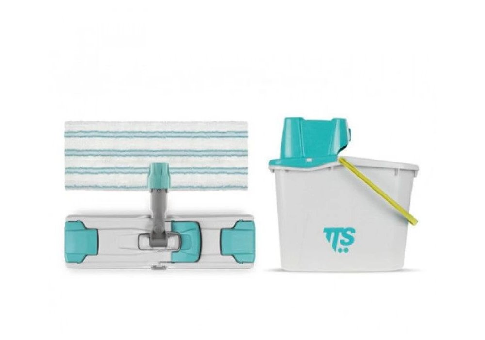 Набір TTS Uni Junior yellow: відро з віджимом,основа,моп