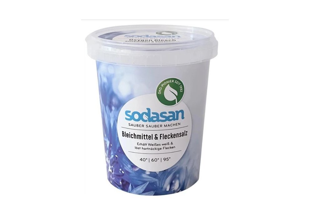 Органическое кислородное средство SODASAN для отбеливания и удаления стойких загрязнений, 0,45 кг