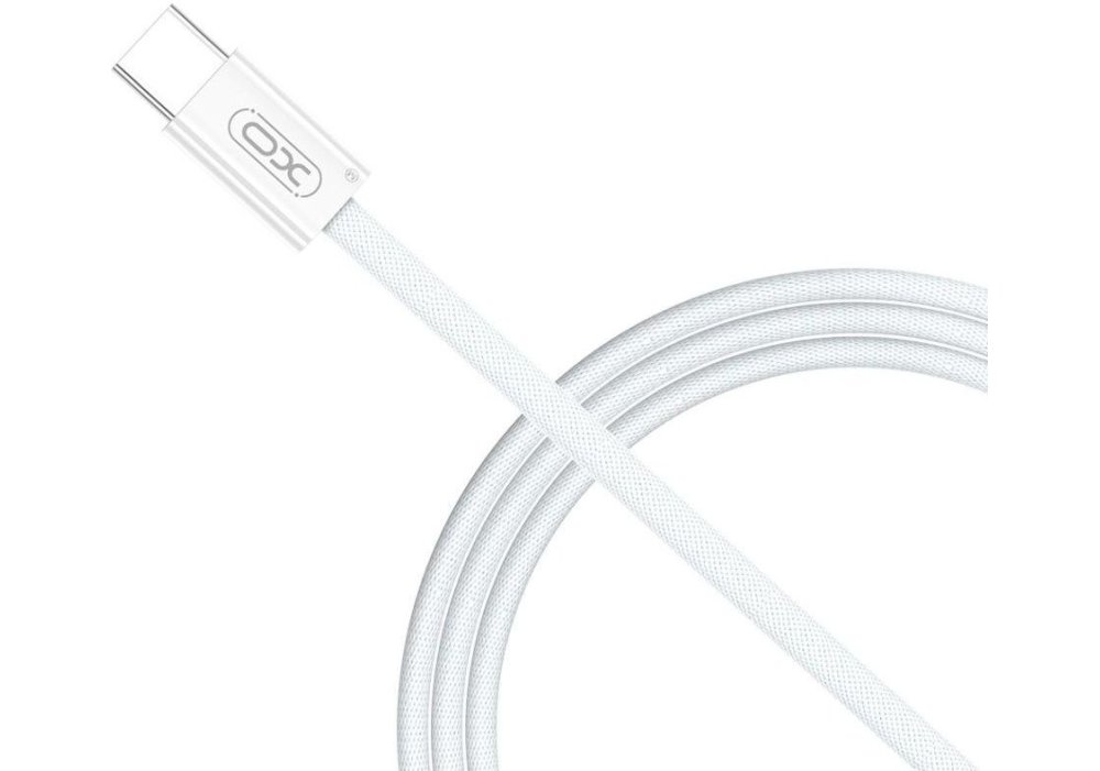 Кабель XO NBQ260B High-fashion Series Type-C to Type-C - 60W - 1.5m White
