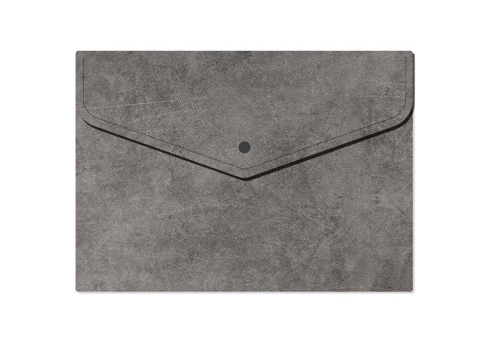 Папка-конверт А5 на кнопці, 180 мкм