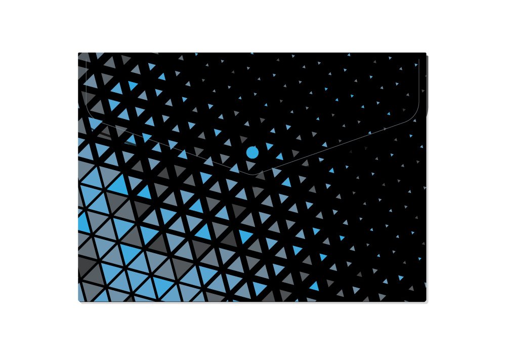 Папка-конверт А5 на кнопці, 180 мкм