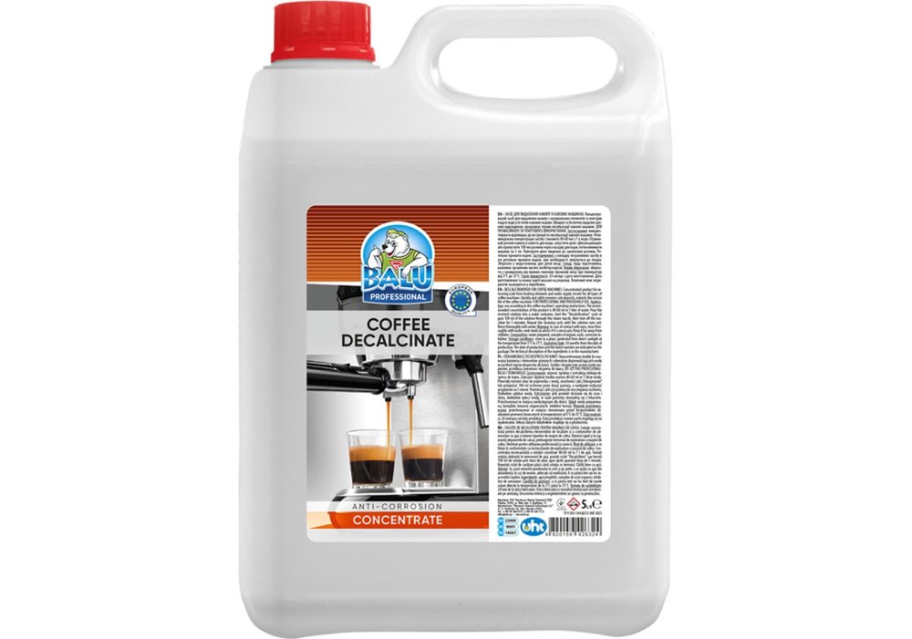 Засіб для видалення накипу в кавових машинах BALU COFFEE DECALCINATE, кан 5 л