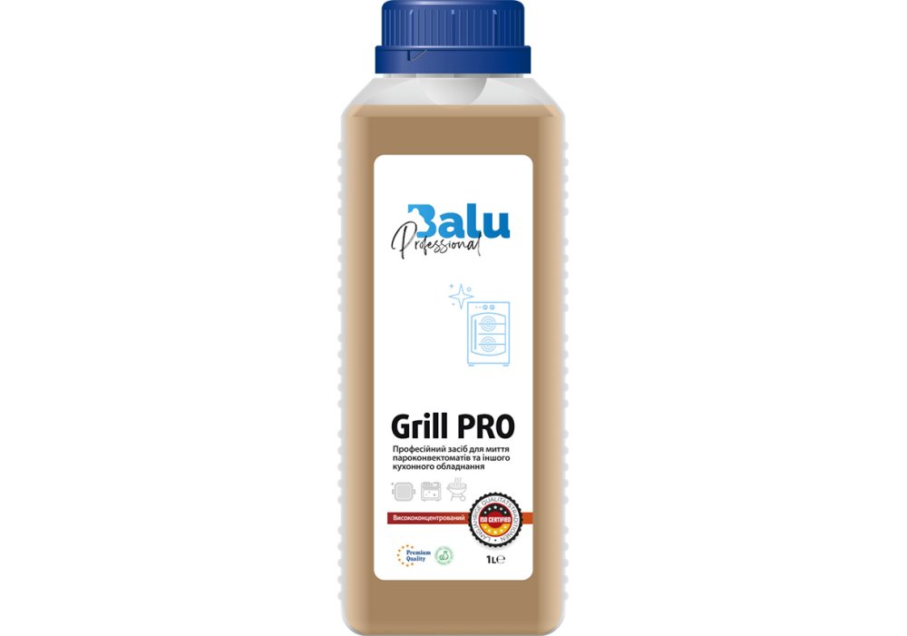 Професійний засіб для миття кухні та грилю BALU GRILL PRO, пл 1 л