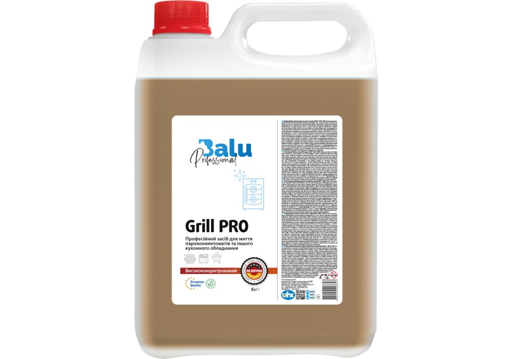 Професійний засіб для миття кухні та грилю BALU GRILL PRO, кан. 5 л