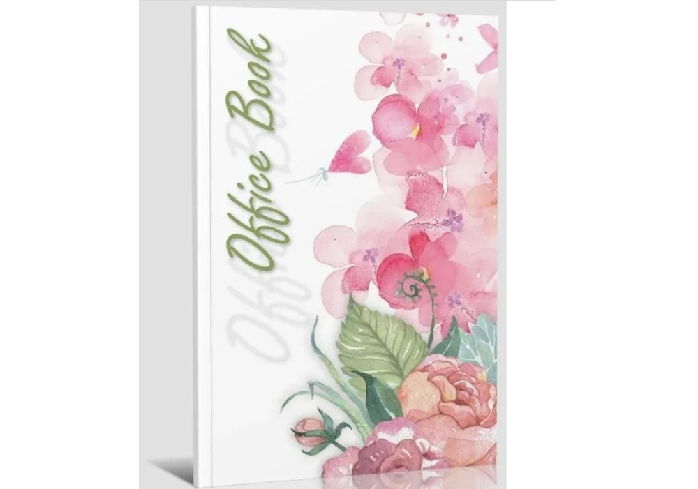 Книга обліку Акварель 48 аркушів офсетних формат А4 клітинка вертикальна