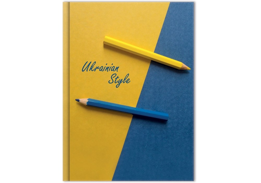 Блокнот "Орнамент", А4, тверда обкл., 96 арк., кліт.