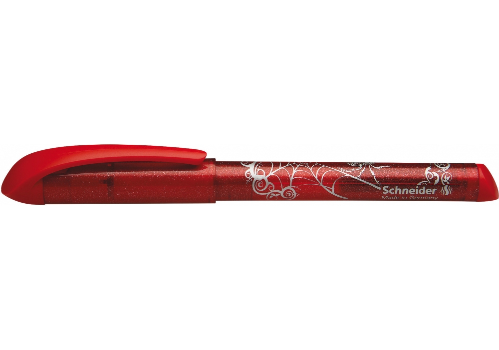 Купить Ручка перьевая (без картриджа) SCHNEIDER SPIDER, красная, $Цена .