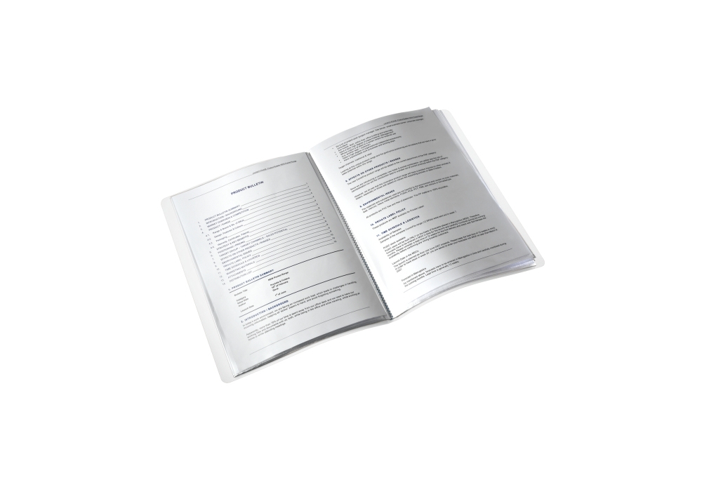 Папка с файлами Leitz WOW  20 файлов  бирюзовый металлик