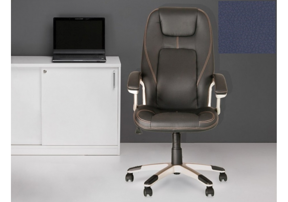 Крісло FORSAGE Tilt PL35, екошкіра, синій