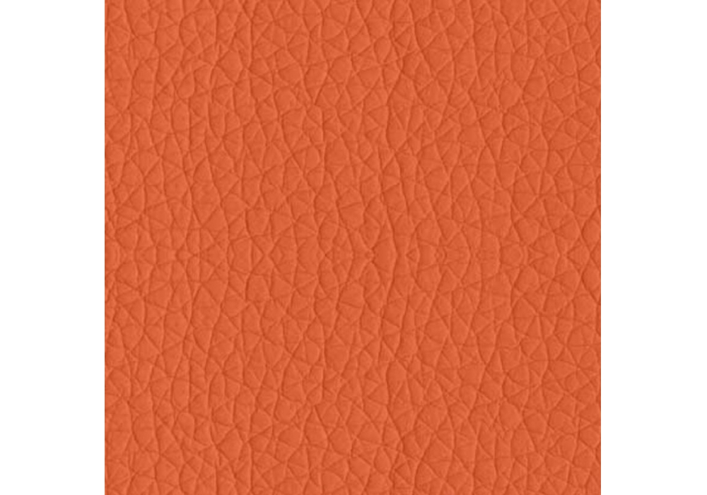 Крісло LIBERTY ECO-72, Екокожа ECO, помаранчевий, хром база