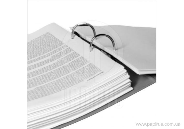 Папка-реєстратор Format, ламинированный картон, А4, 50мм, зелена