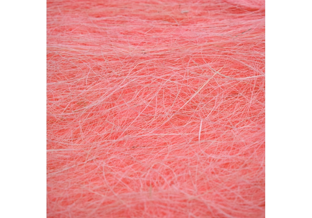 Декоративний наповнювач "Сізаль" пастельно-рожева, 35 гр