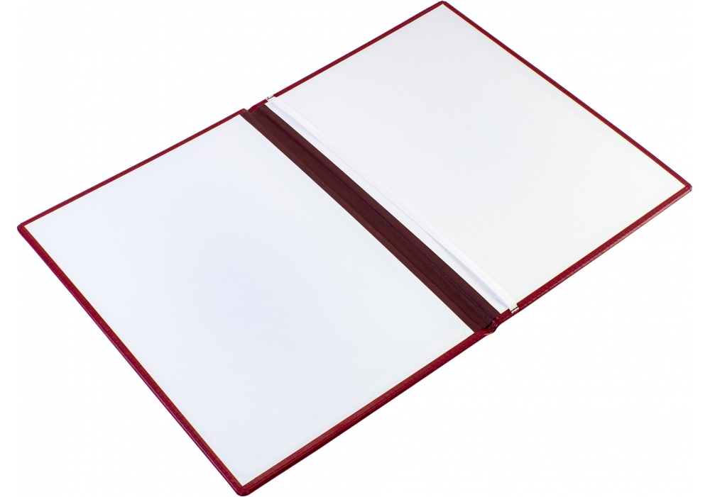 Папка тиснення "До підпису", Nebraska, бордова (срібло)