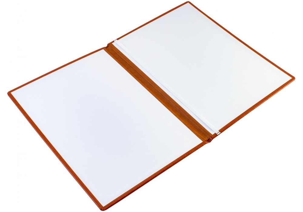 Папка тиснення "До підпису", Nebraska, коричнева (срібло)