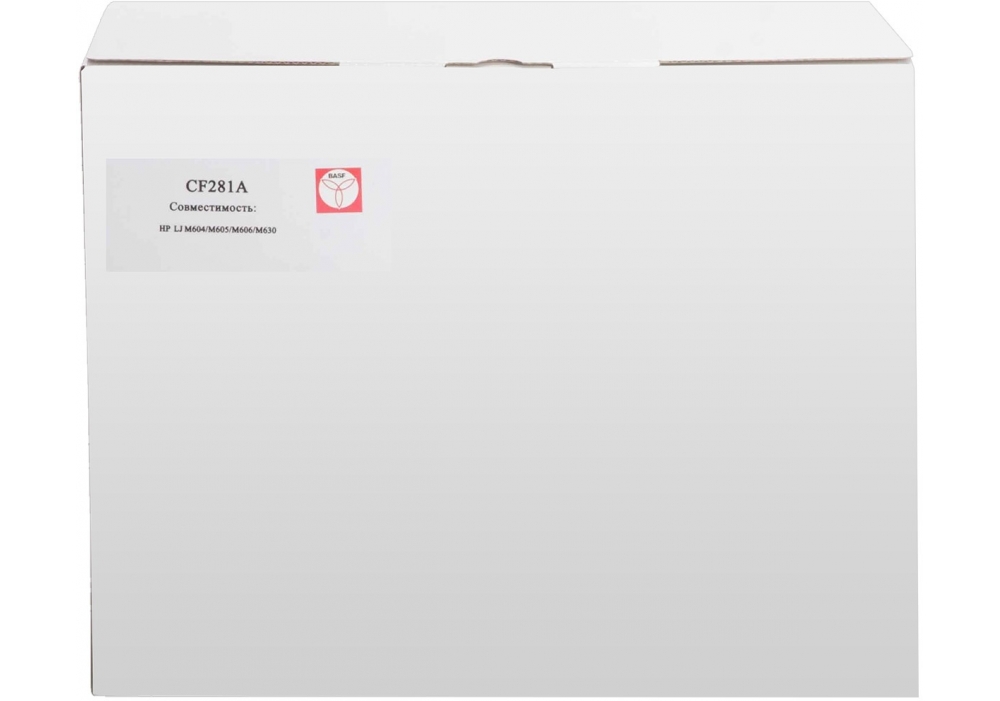 Картридж для HP LaserJet Enterprise M604, M604n, M604dn BASF 81A  Black BASF-KT-CF281A