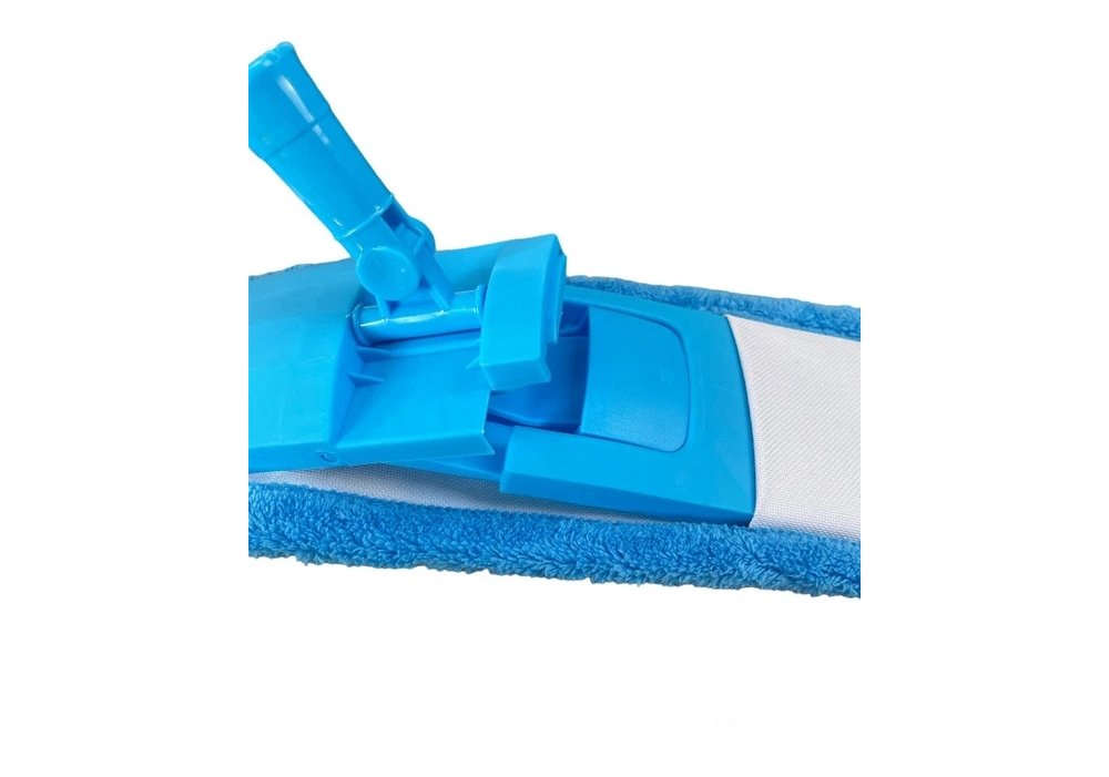 Швабра з мікрофіброю, телескоп, в упаковці з гачком 124 см (44х13), ТМ МД (основа)