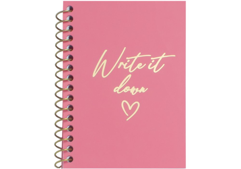 Блокнот А7, пласт. обкл., бічна спіраль, 60 арк., клітинка, асорті